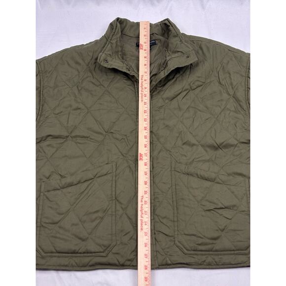 Social Standard Sanctuary Women's Army Green Quilted Twill Chore Jacket Size XXL - Picture 3 of 6